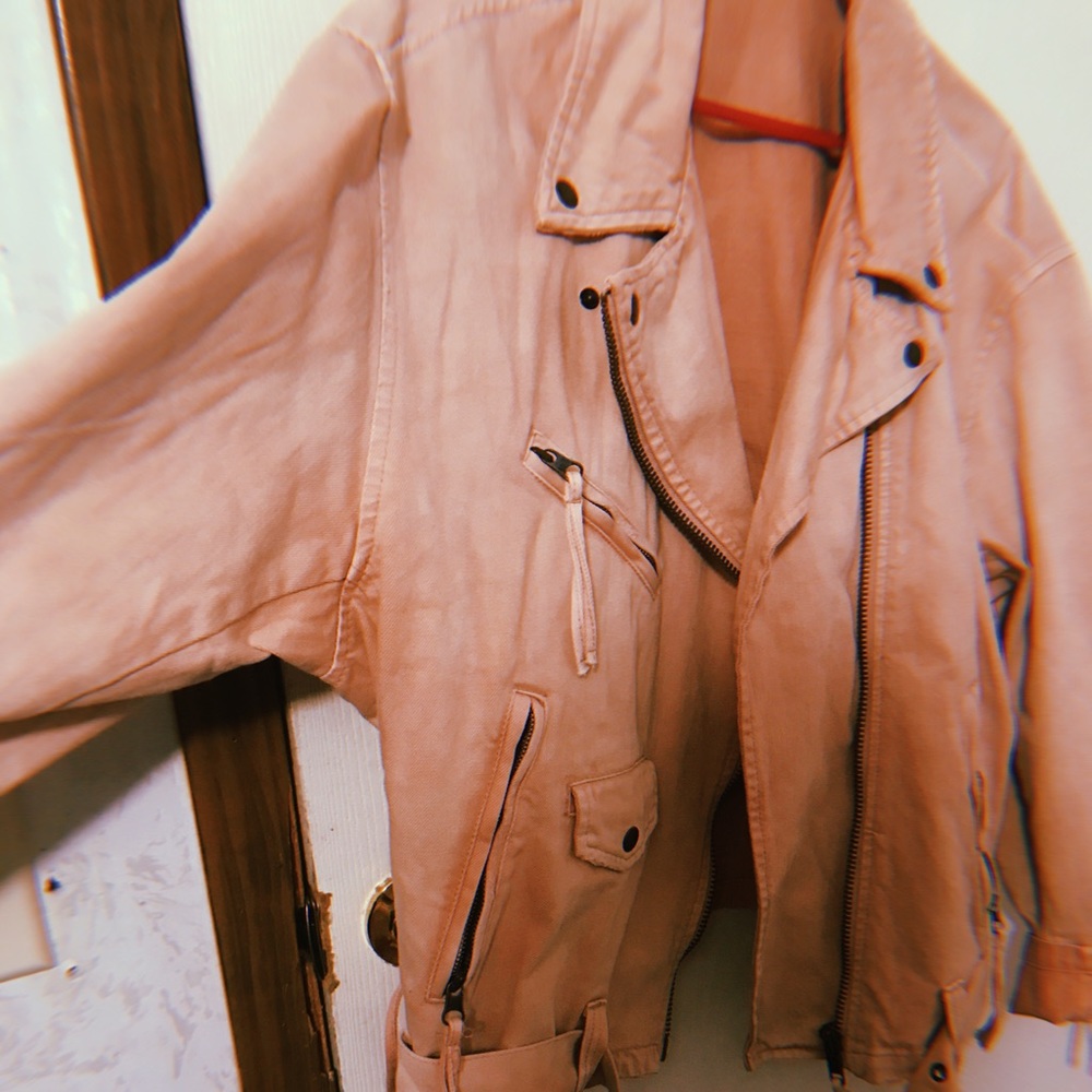Free People blush colored coat